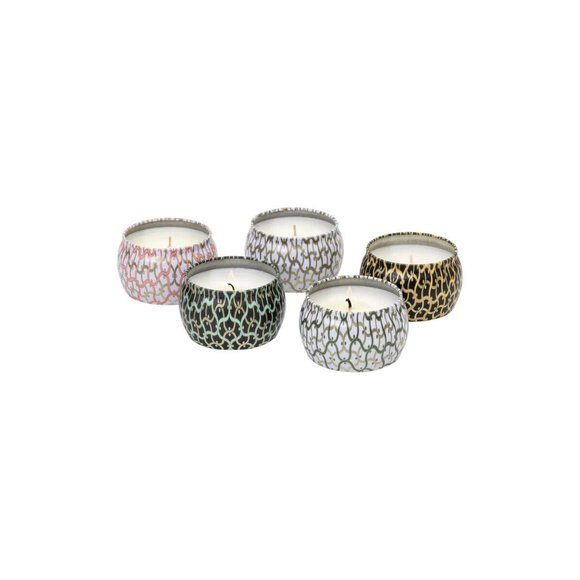 VOLUSPA Maison Set of 5 Tin Candles in Maison - Picture 2 of 4